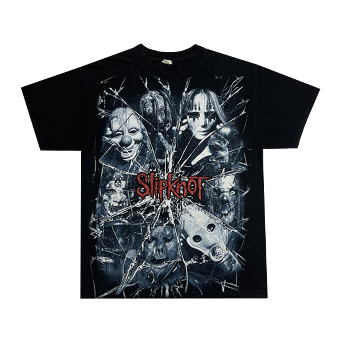 Slipknot - Vintage AOP Tour Tee L Black/Silver