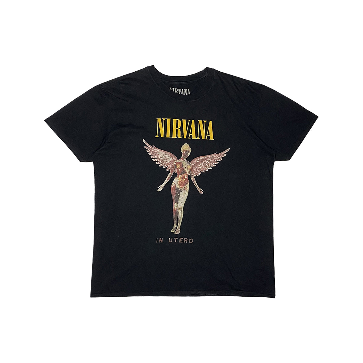 Nirvana - In Utero Tee M Black/Multi