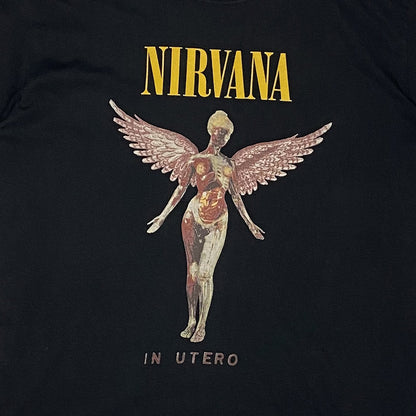 Nirvana - In Utero Tee M Black/Multi