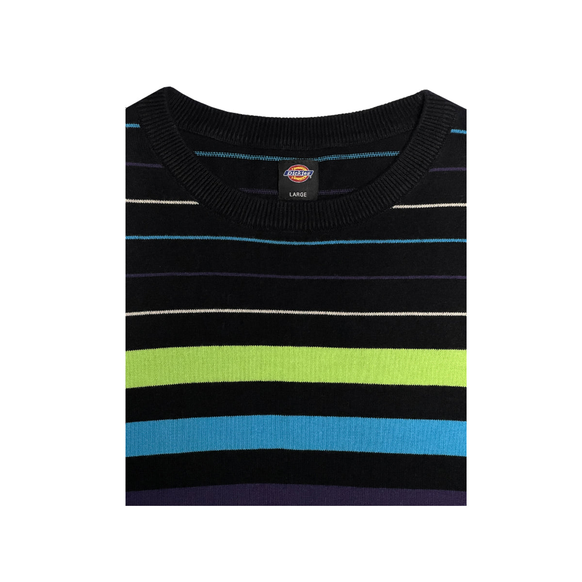 Dickies - Striped Sweater L Black/Multi