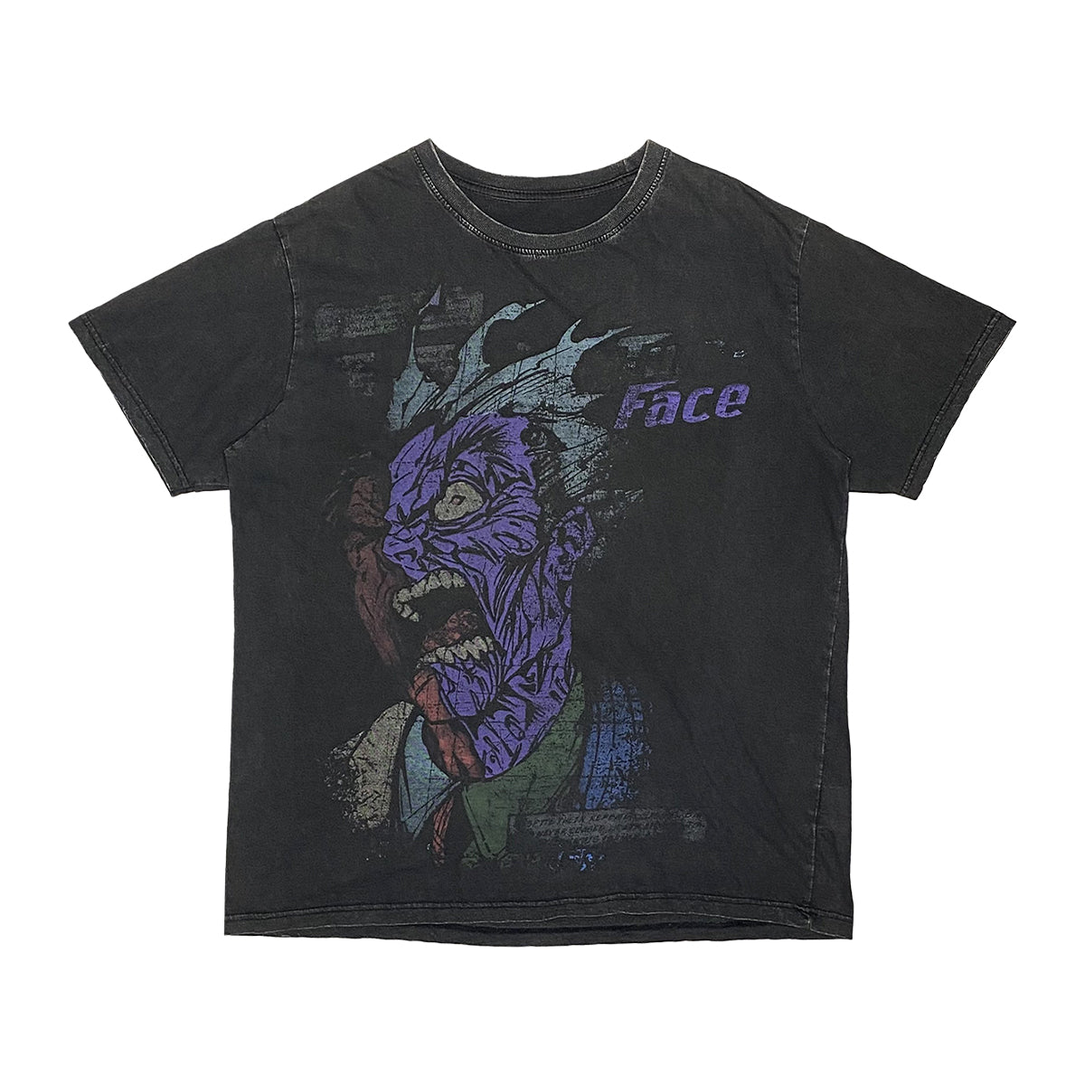 Batman - Two Face Tee XL Balck/Multi