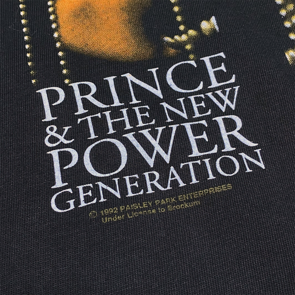 Music Tee - Vintage Prince Graphic Tee XL Black