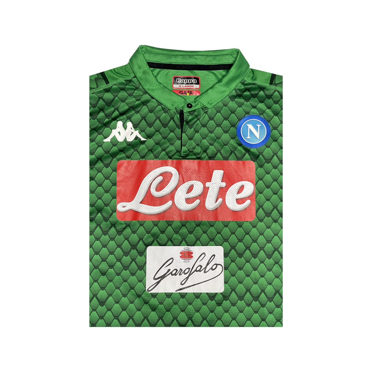 Kappa - Napoli Away Jersey XL Green/Multi