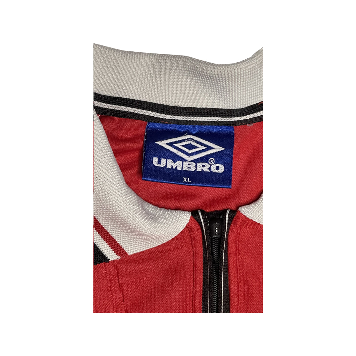 Umbro - VIntage Man Utd Jersey XL Red/White