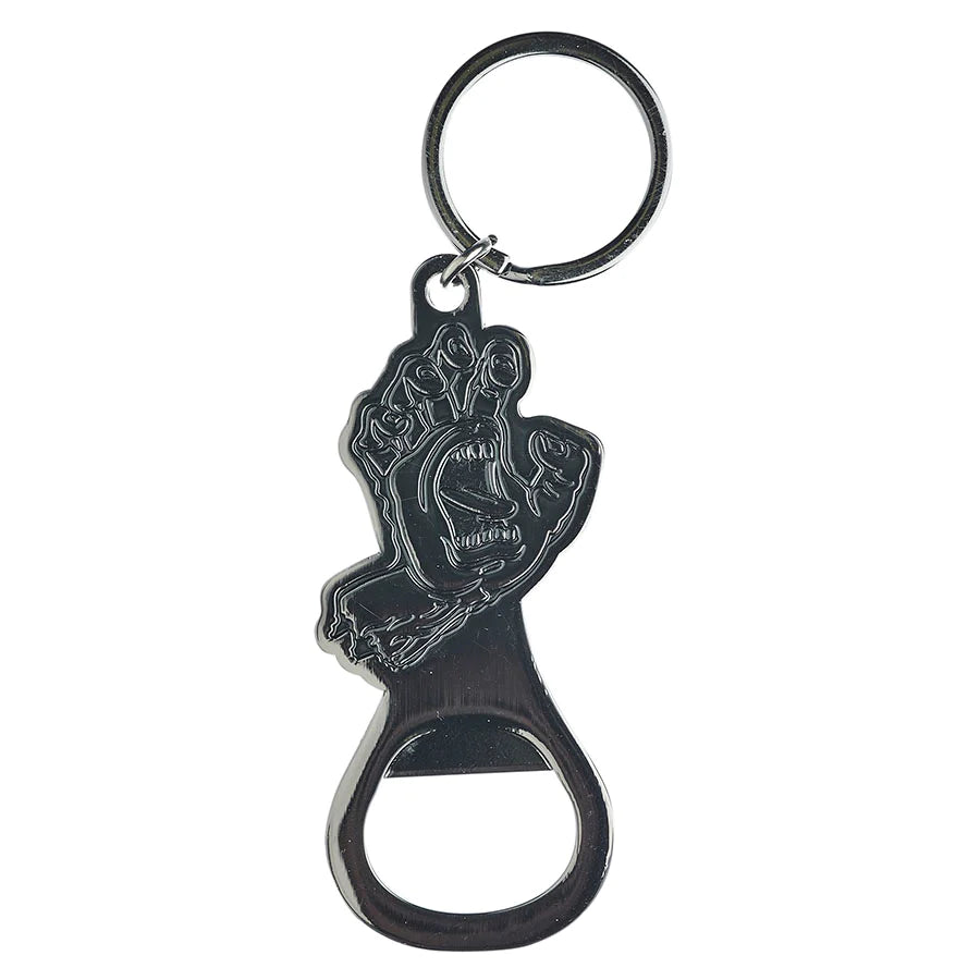 SANTA CRUZ - SCREAMING HAND BOTTLE OPENER KEY CHAIN