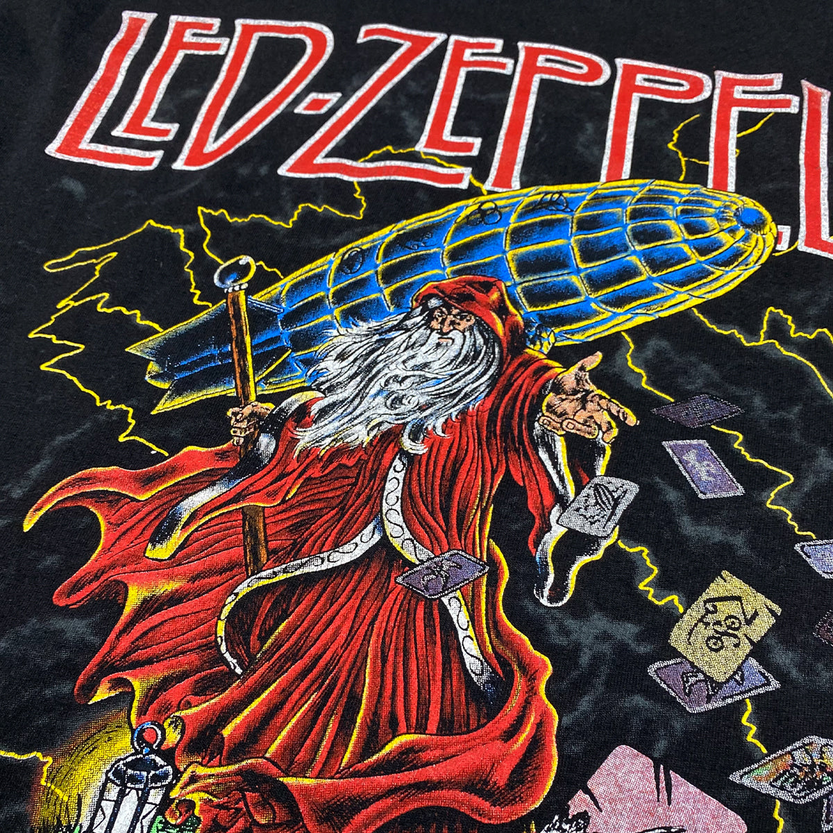 Archival - Vintage Led Zeppelin Tee L Black/Multi