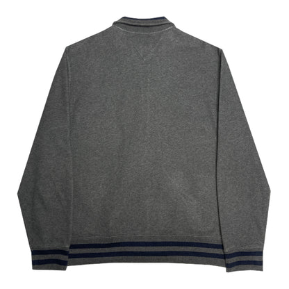 Tommy Hilfiger - Zip-Up Lion Crest Sweater L Grey