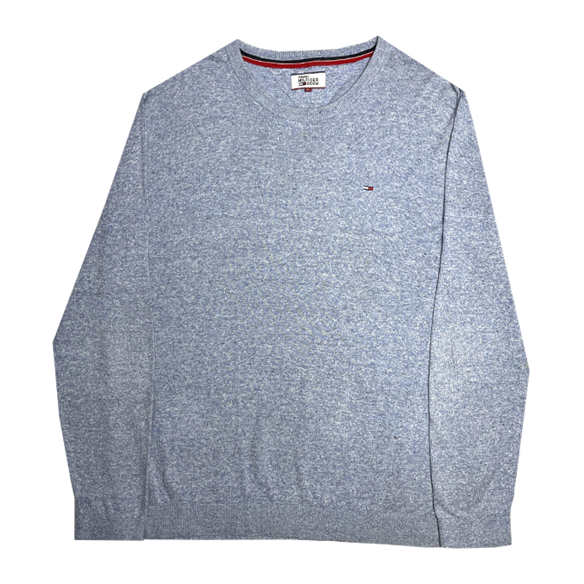 Tommy Hilfiger - Round Neck Sweater L Washed/Blue