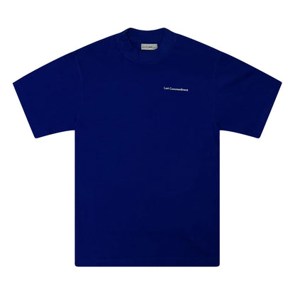 LAST COMMANDMENT- COBALT TEE