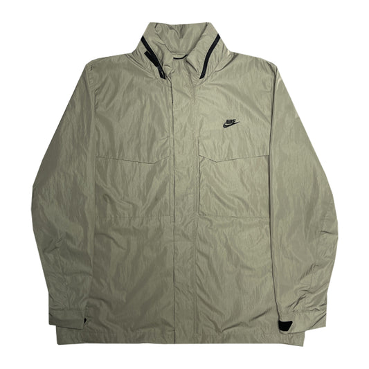 Nike - Zip-Up Rain Jacket XXL Sage Green
