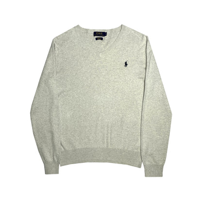 Polo Ralph Lauren - V-Neck Sweater S Grey