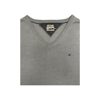 Tommy Hilfiger - V-Neck Sweater M Grey