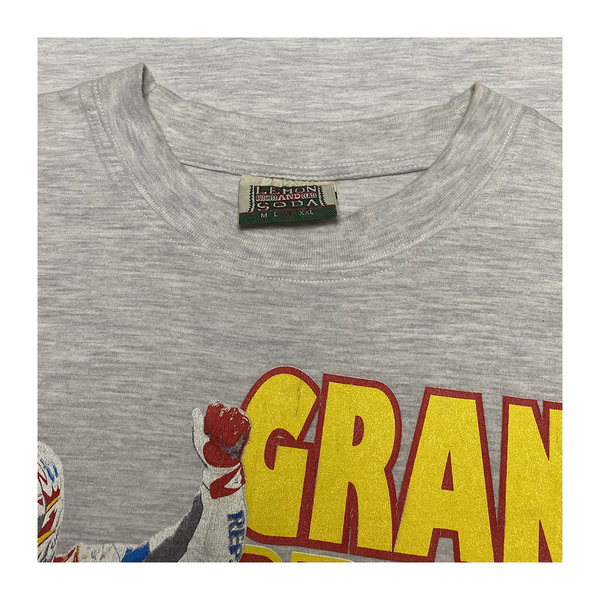 Archival - Vintage Bikes Gran Premi Tee XXL Grey/Multi