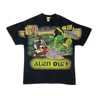 Looney Tunes - Vintage Alien Out Tee XL Faded/Multi