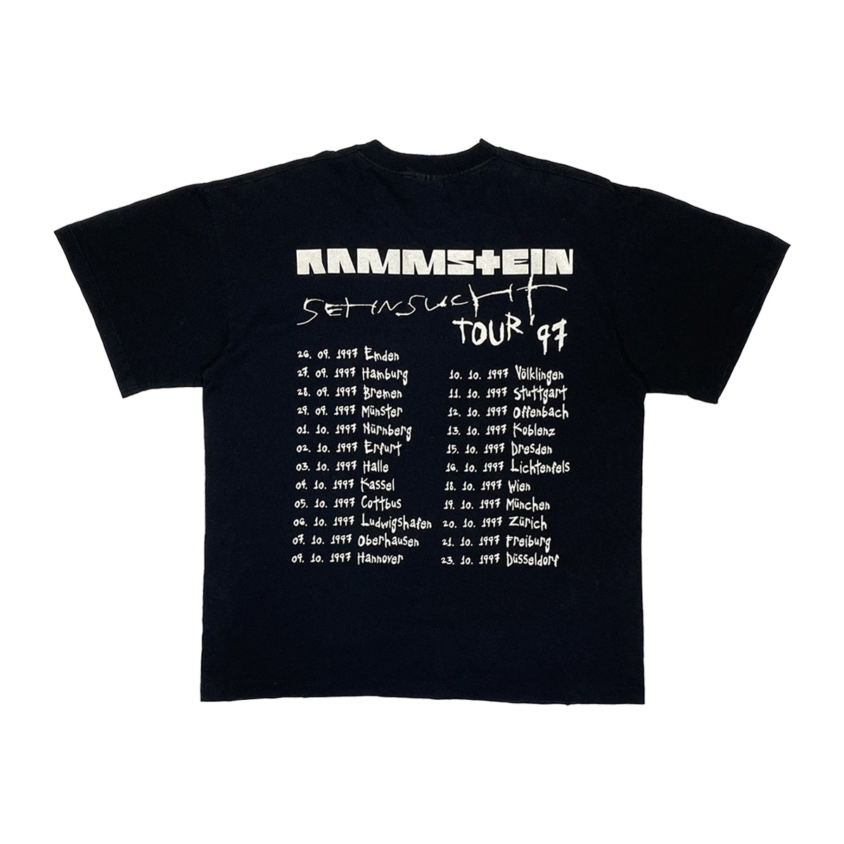 Rammstein - Vintage Band Members Tee XL Black/Multi