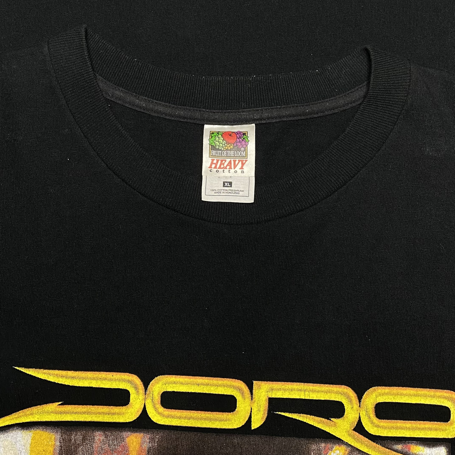 Doro - Vintage Calling The Wild Tee XL Black/Multi