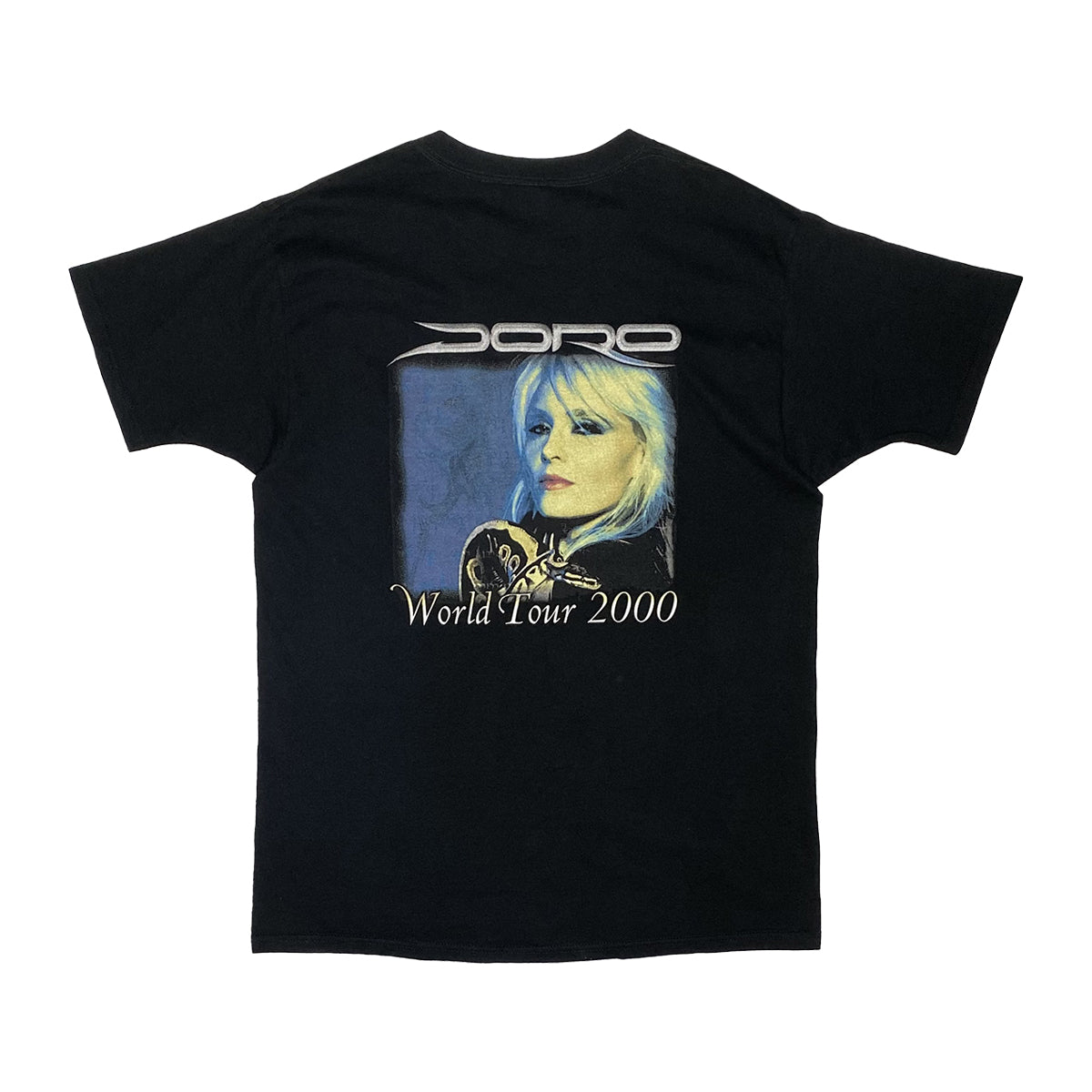 Doro - Vintage Calling The Wild Tee XL Black/Multi