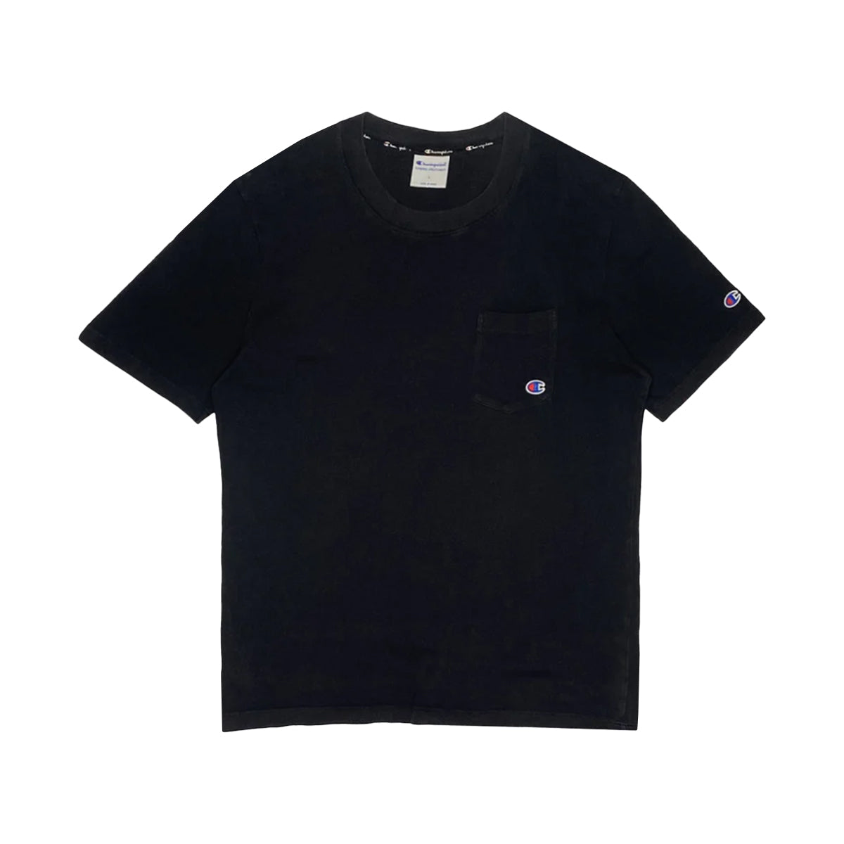 Champion - Chest Pocket Tee L Black