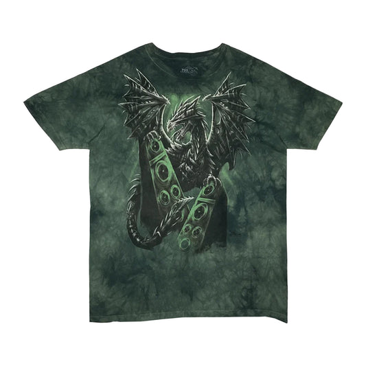 The Mountain - Bladed red-eyed dragon Tee XL Green/Multi