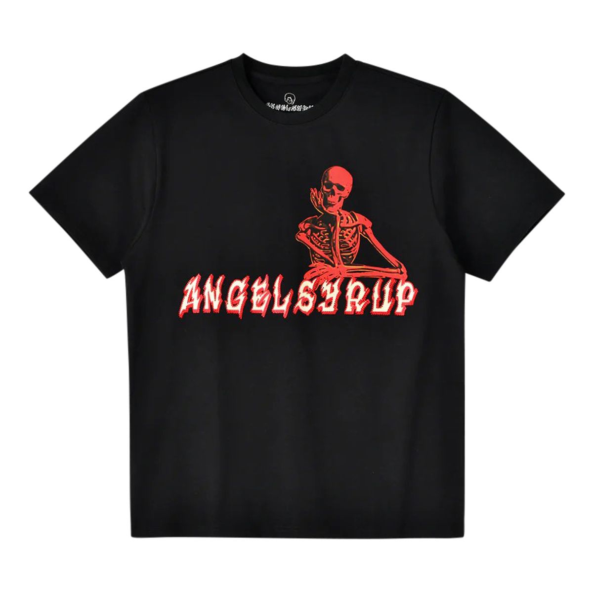 Angelsyrup - Rhinestone Skeleton Tee