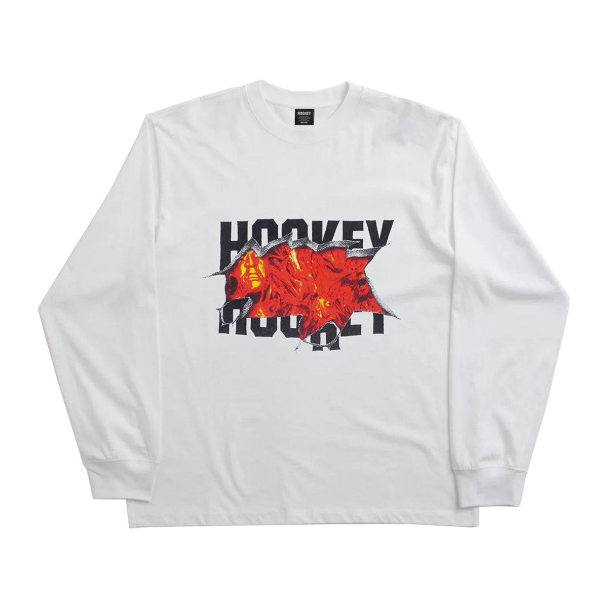 Hockey - Flesh Of My Flesh Long Sleeve Tee White