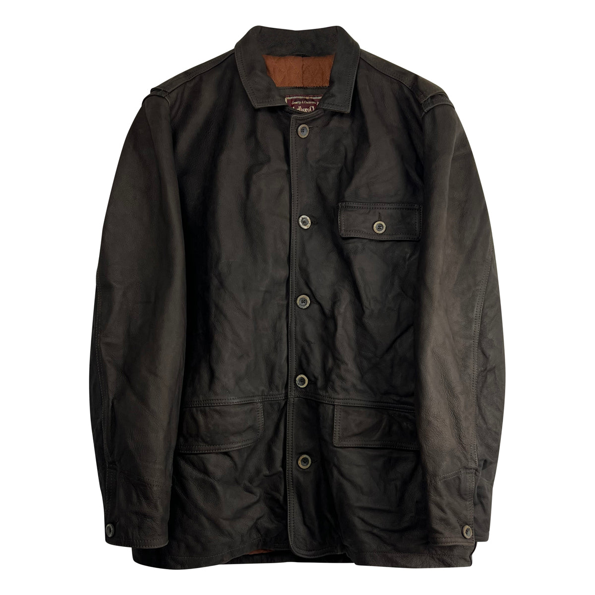 Marlboro Classics - Leather Coat XXL Chocolate