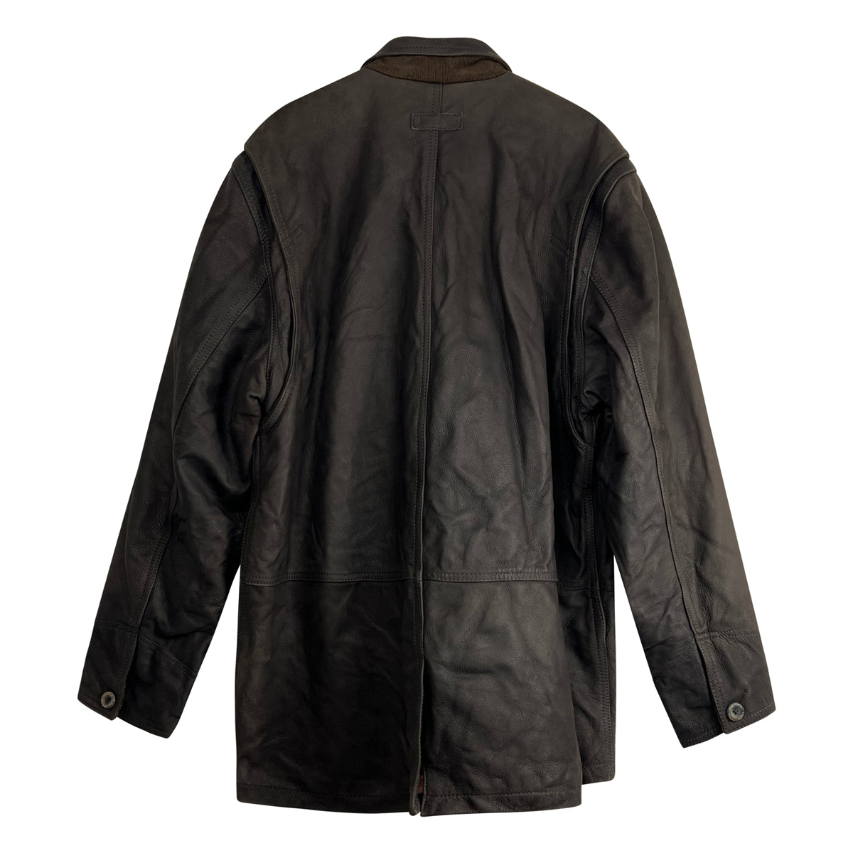 Marlboro Classics - Leather Coat XXL Chocolate