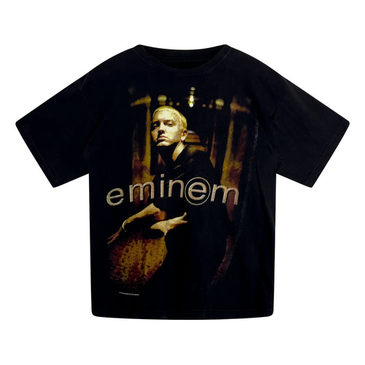 Music Tee - Vintage Eminem Tee 2002 M Black