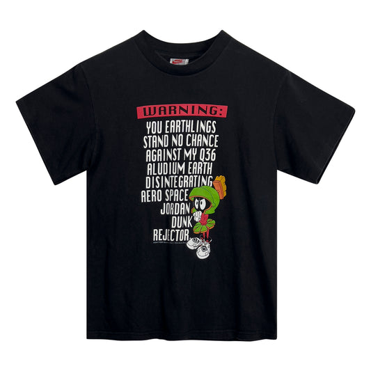 Nike - Vintage Marvin The Martian Jordan Tee S Black