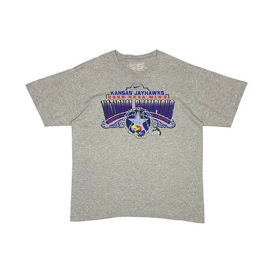 Nike - Jayhawks Tee L Grey/Multi