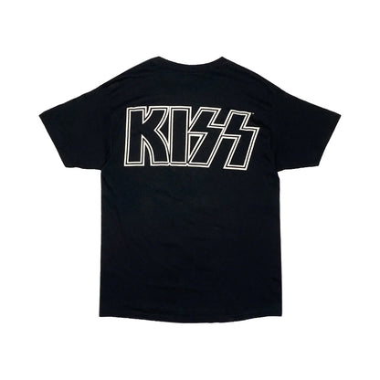 Music Tee - Kiss Faces Tee M Black