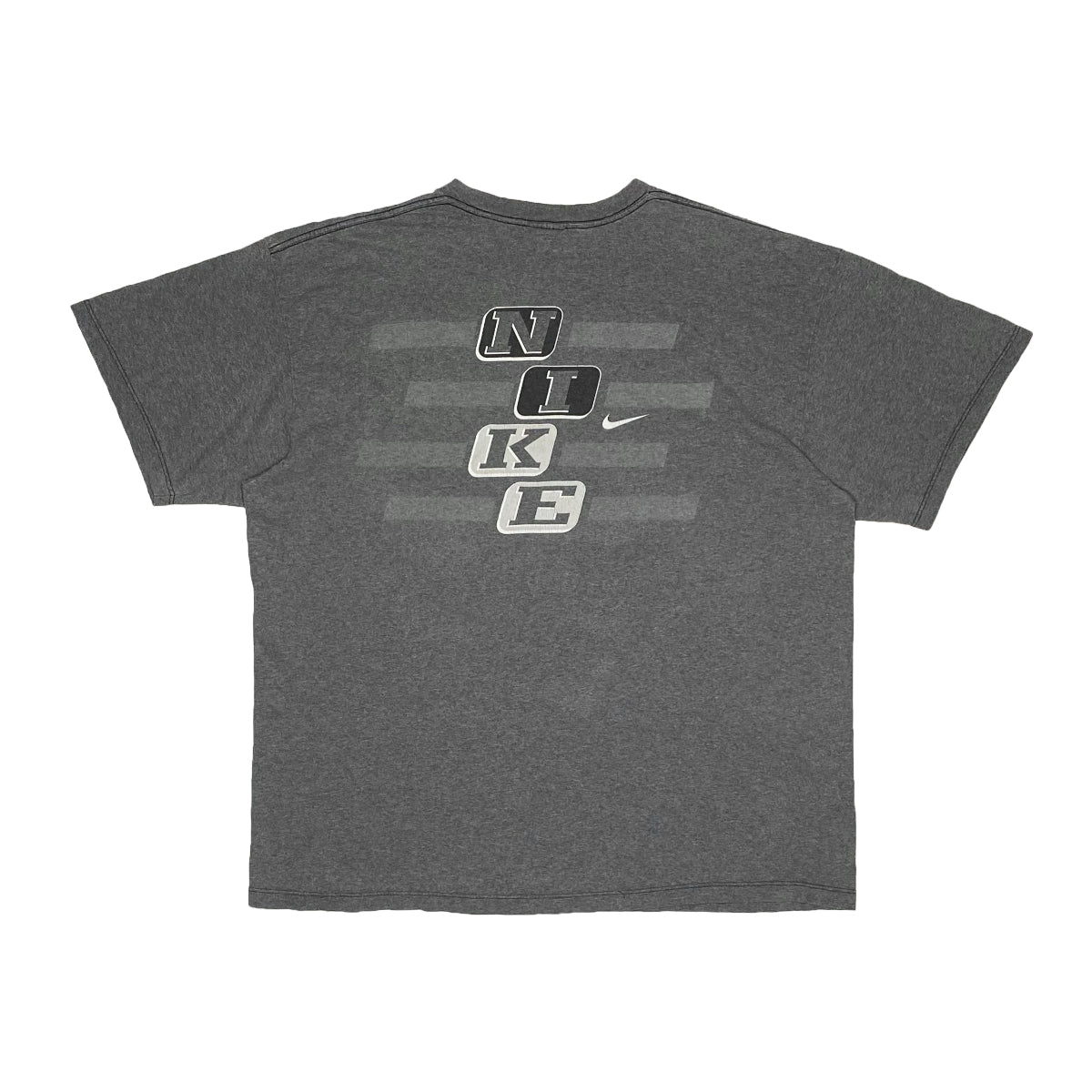 Nike - Vintage Athletics Side Swoosh Tee L Grey