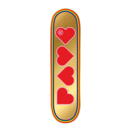 Rave Skateboards - Lovefool Gold deck 8.25"