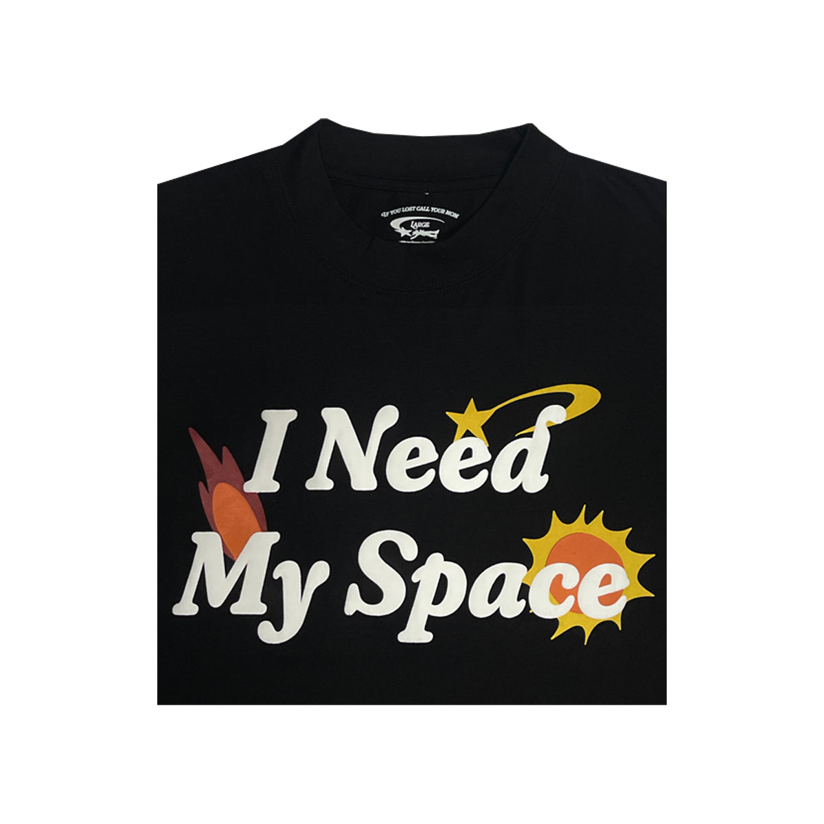 Thoughts - I Need My Space Tee Black/Multi