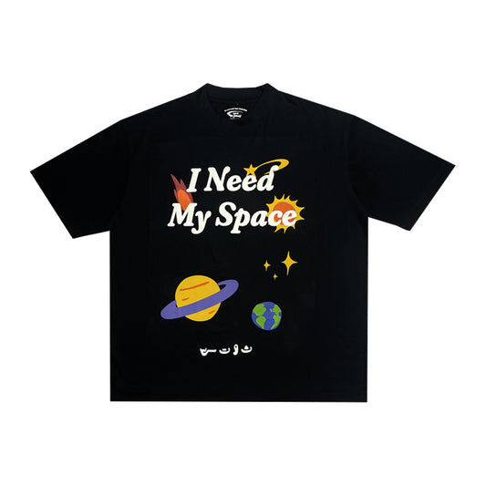 Thoughts - I Need My Space Tee Black/Multi