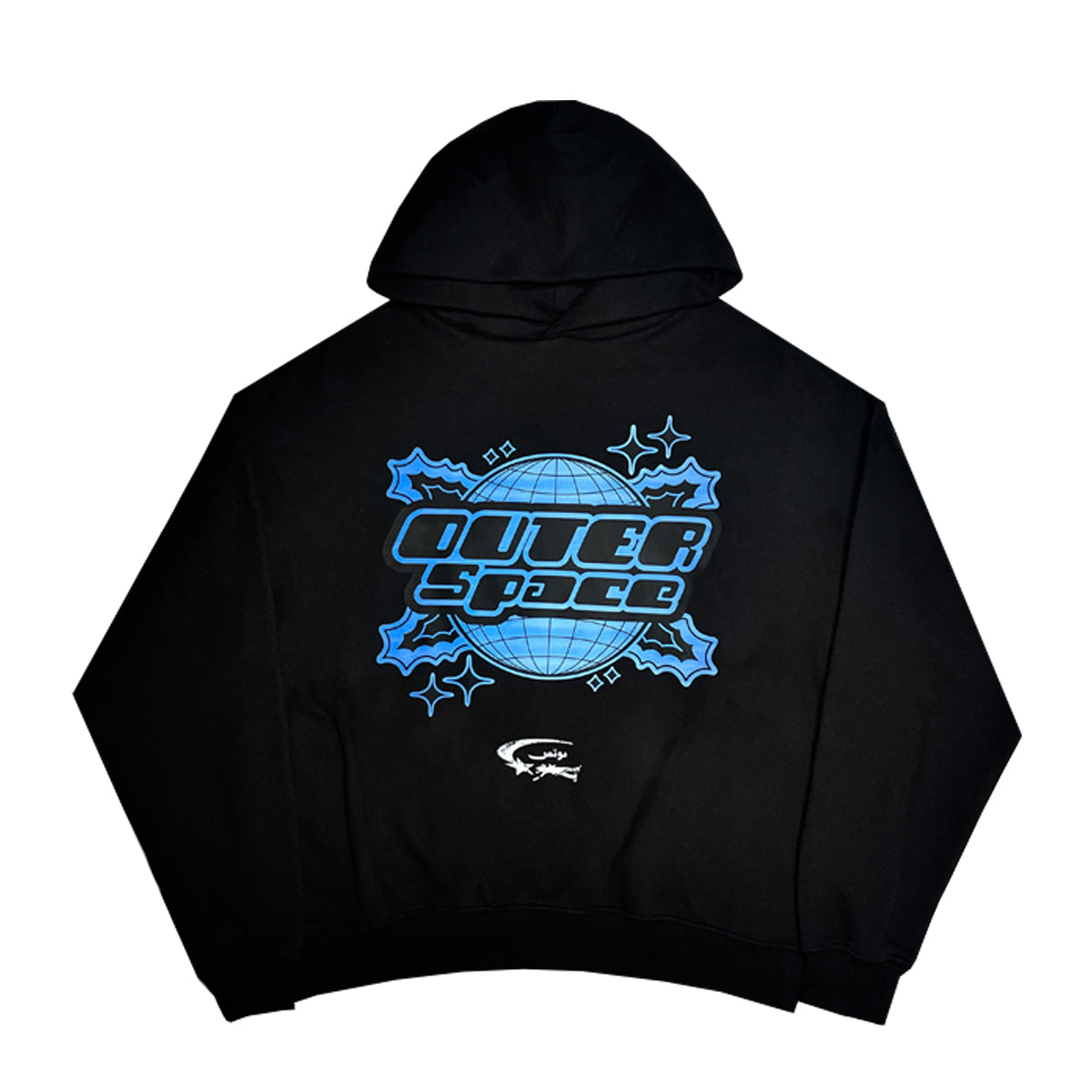 Thoughts - Outer Space Hoodie Black/Blue