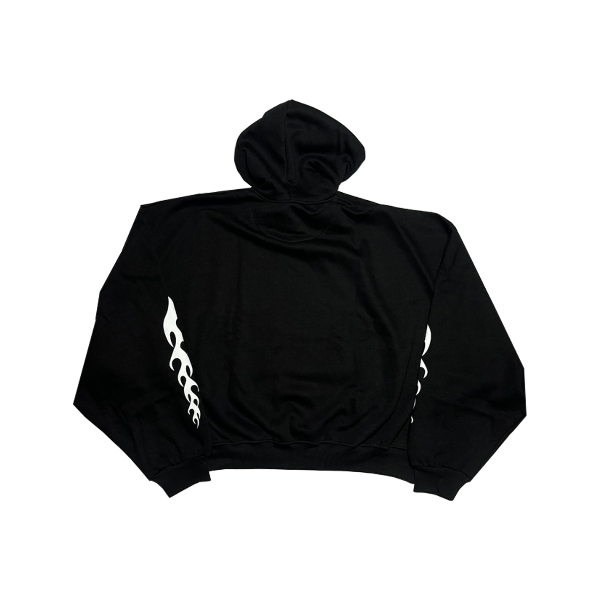 Thoughts - Flame Logo Hoodie Black