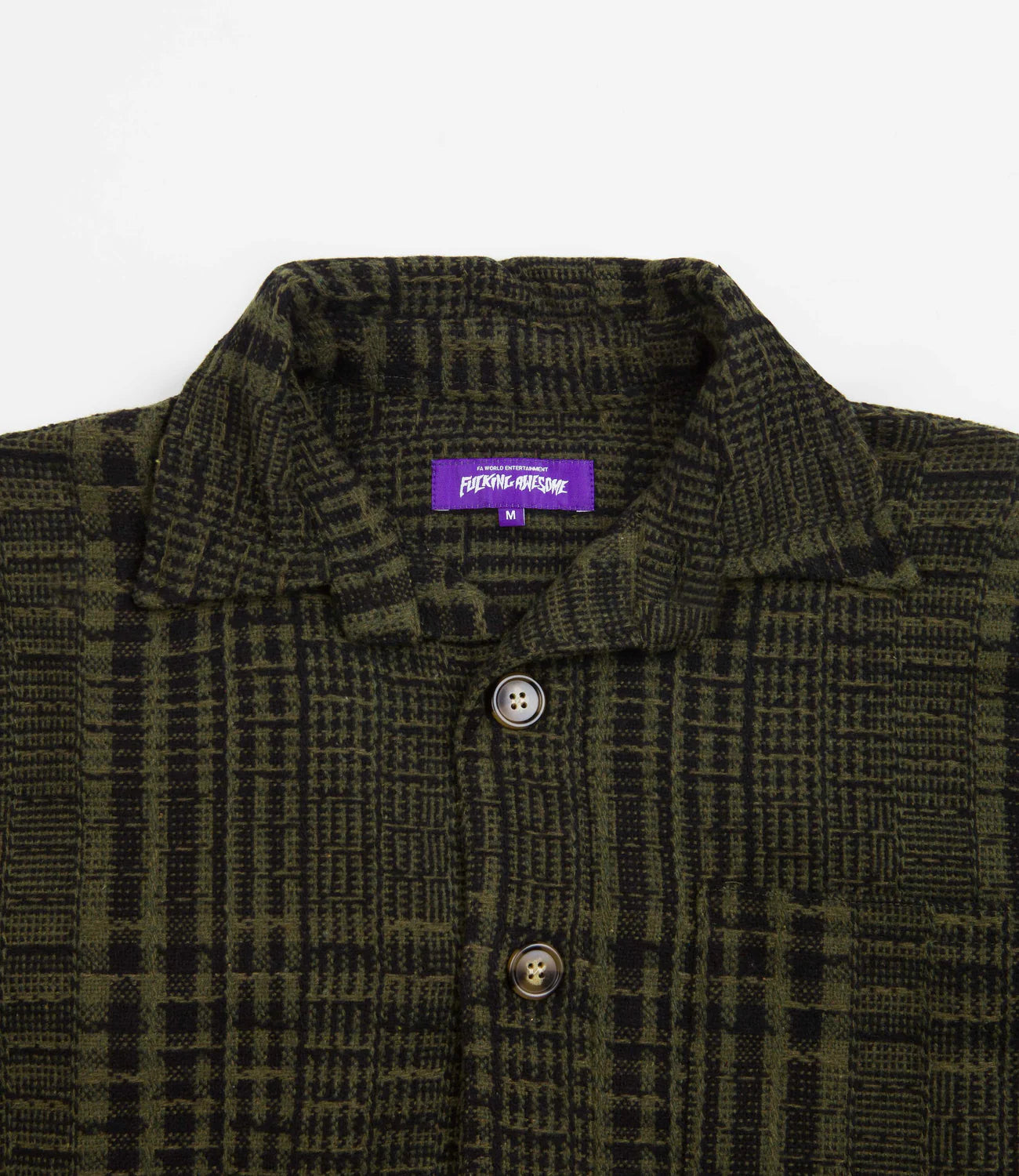 Fucking Awesome - Wood Duck Oversized Flannel