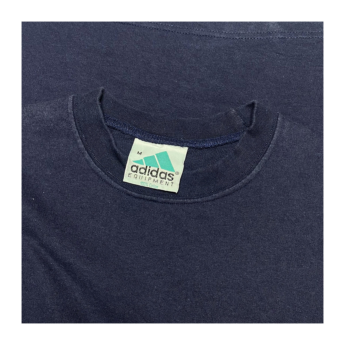 Adidas - Vintage Original Logo Tee M Navy/Blue