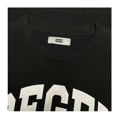 YKTR - Club Logo Tee L Black/White