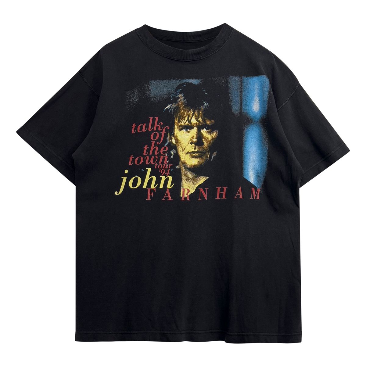 Music Tee - John Farnham Talk Of The Town Tour 94 XL Black