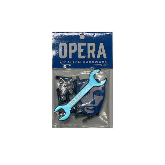 Opera - 7/8" Allen Hardware Blue/Silver