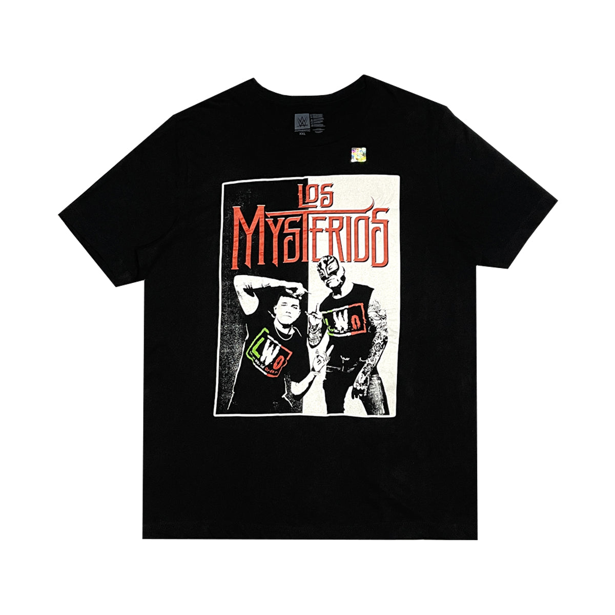 WWE - Los Mysterios Team Tee Black/Multi