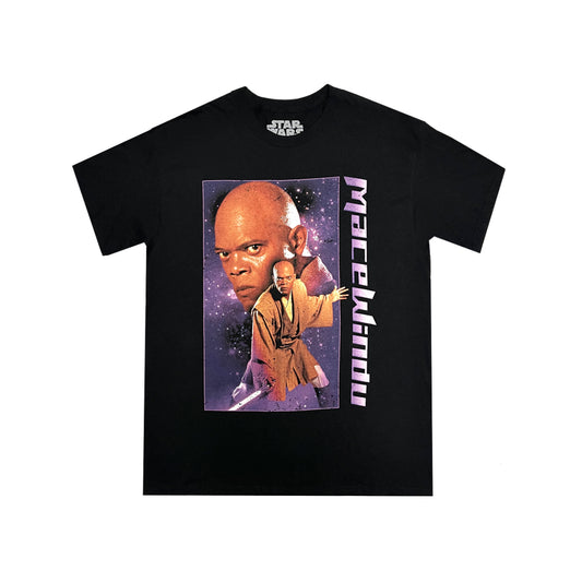 Star Wars - Mace Windu Tee S Black/Multi