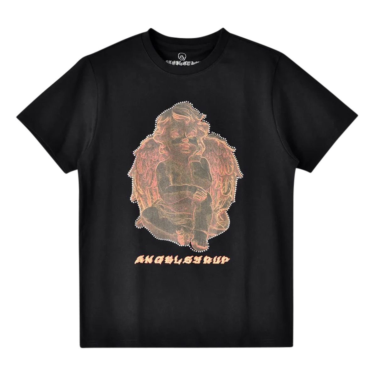 Angelsyrup - Rhinestone Statue Tee