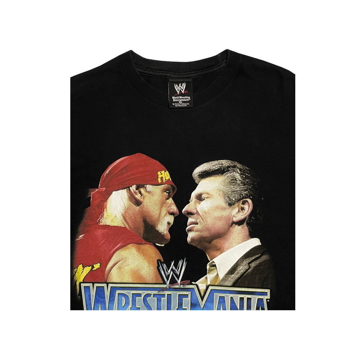 WWE - Vintage Wrestlemania 19 Tee XL Black